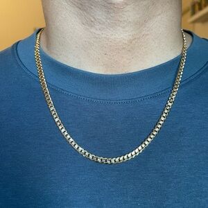 Gold Cuban Chain Necklace